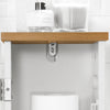 SoBuy BZR85-W, Bathroom Toilet Paper Roll Holder Cabinet Storage Cabinet