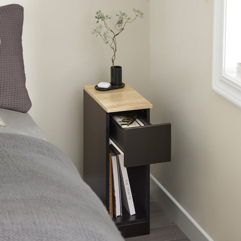 SoBuy FBT111-SCH, Bedside Table Nightstand Side Table End Table Sofa Table