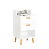 SoBuy FBT125-W, Bedside Table Nightstand Side Table End Table Sofa Table Telephone Table Lamp Table