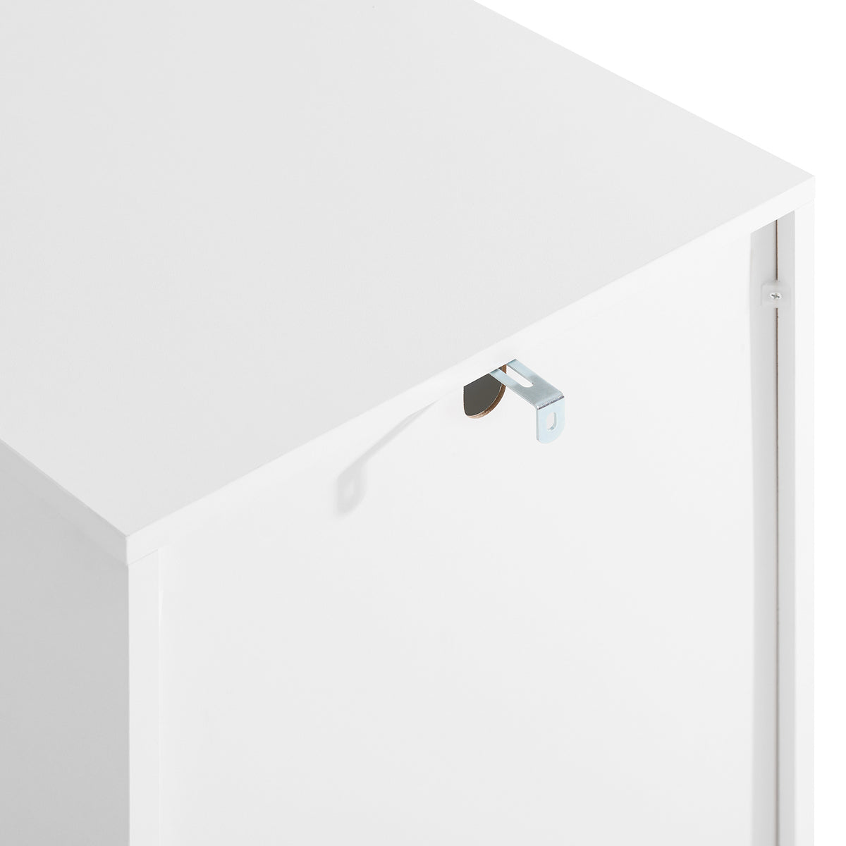 SoBuy FBT168-W, Bedside Table, Bedside Cabinet, Nightstand with 3 Drawers and Shelf, Side Table for Bedroom Living Room, White W40 x D40 x H63cm