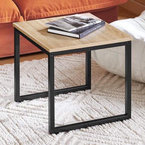 SoBuy FBT42-N, Nesting Tables, Set of 2 Coffee Table Side Table End Table