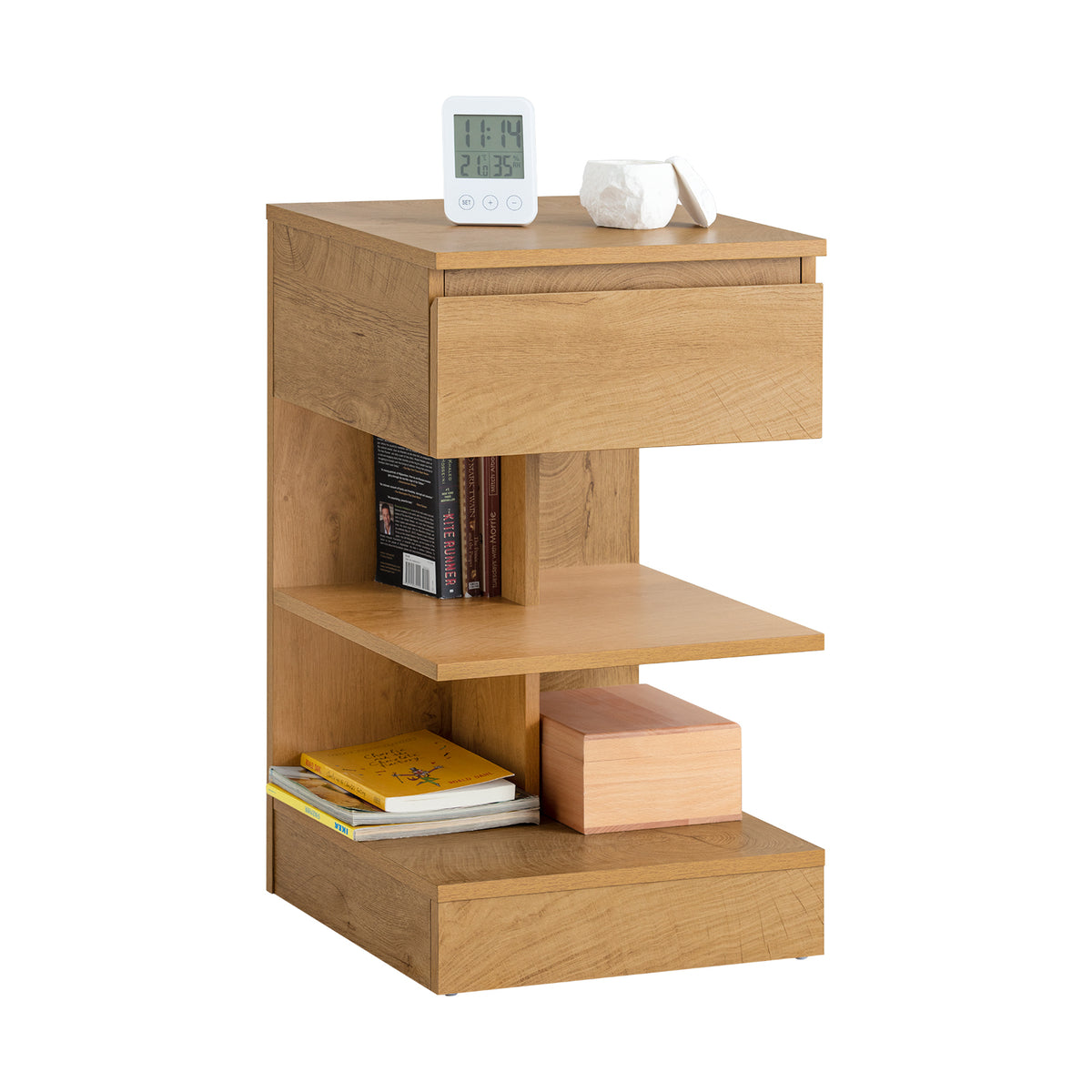 SoBuy FBT49-N, Bedside Table Night Stand Side Table End Table Coffee Table, Wood
