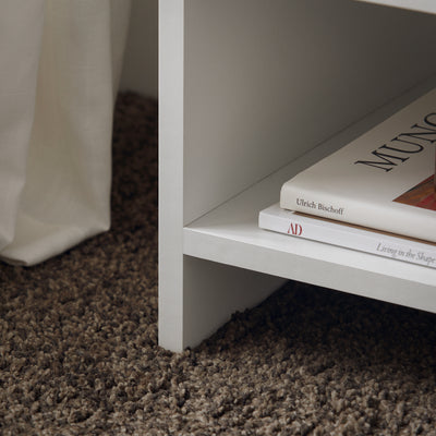 SoBuy FBT66-W, Side Table End Table Bedside Table Night Table Stand with Drawer, White