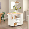 SoBuy FKW97-WN, Kitchen Storage Trolley + Free Kitchen Hanging Shelf FRG150-W