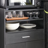 SoBuy FSB09-SCH, Mobile Kitchen Cabinet Microwave Oven Cabinet Storage Trolley