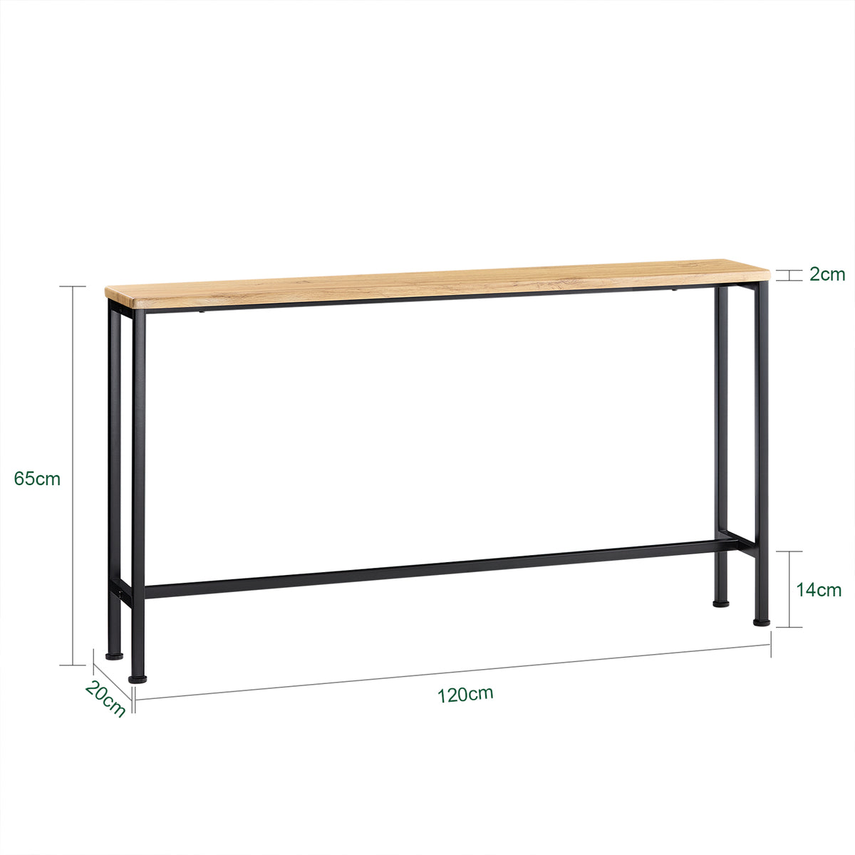 SoBuy FSB19-E, Console Table Hall Table Side Table End Table Living Room Sofa Table, Wood