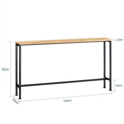 SoBuy FSB19-E, Console Table Hall Table Side Table End Table Living Room Sofa Table, Wood