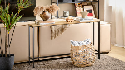 SoBuy FSB19-E, Console Table Hall Table Side Table End Table Living Room Sofa Table, Wood
