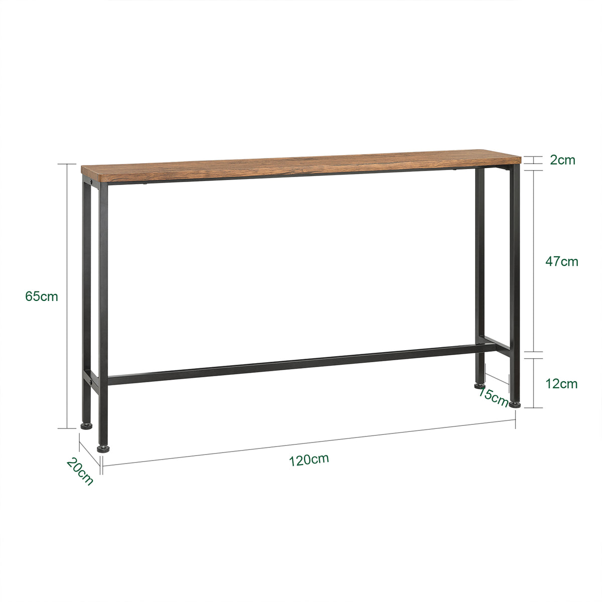 SoBuy FSB19-N, Console Table Hall Table Side Table End Table Living Room Sofa Table, Wood