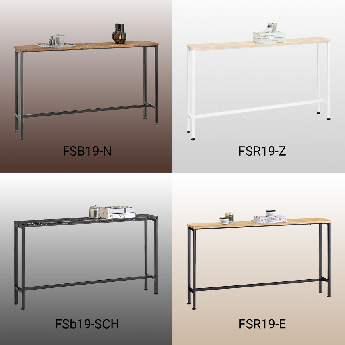 SoBuy FSB19-N, Console Table Hall Table Side Table End Table Living Room Sofa Table, Wood