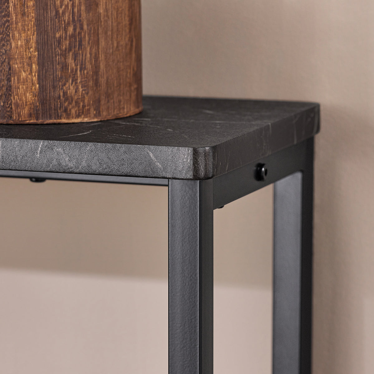 SoBuy FSB19-SCH, Console Table Hall Table Side Table End Table Living Room Sofa Table, Black
