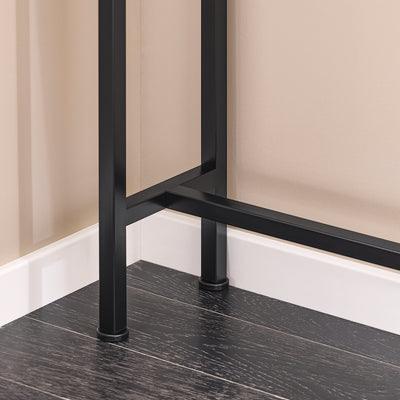 SoBuy FSB19-SCH, Console Table Hall Table Side Table End Table Living Room Sofa Table, Black