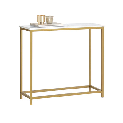 SoBuy FSB29-G, Console Table Side Table End Table Hall Table Living Room Table, Gold