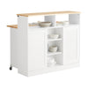 SoBuy FSB36-WN, Kitchen Island Sideboard Dining Room Storage Cabinet Cupboard