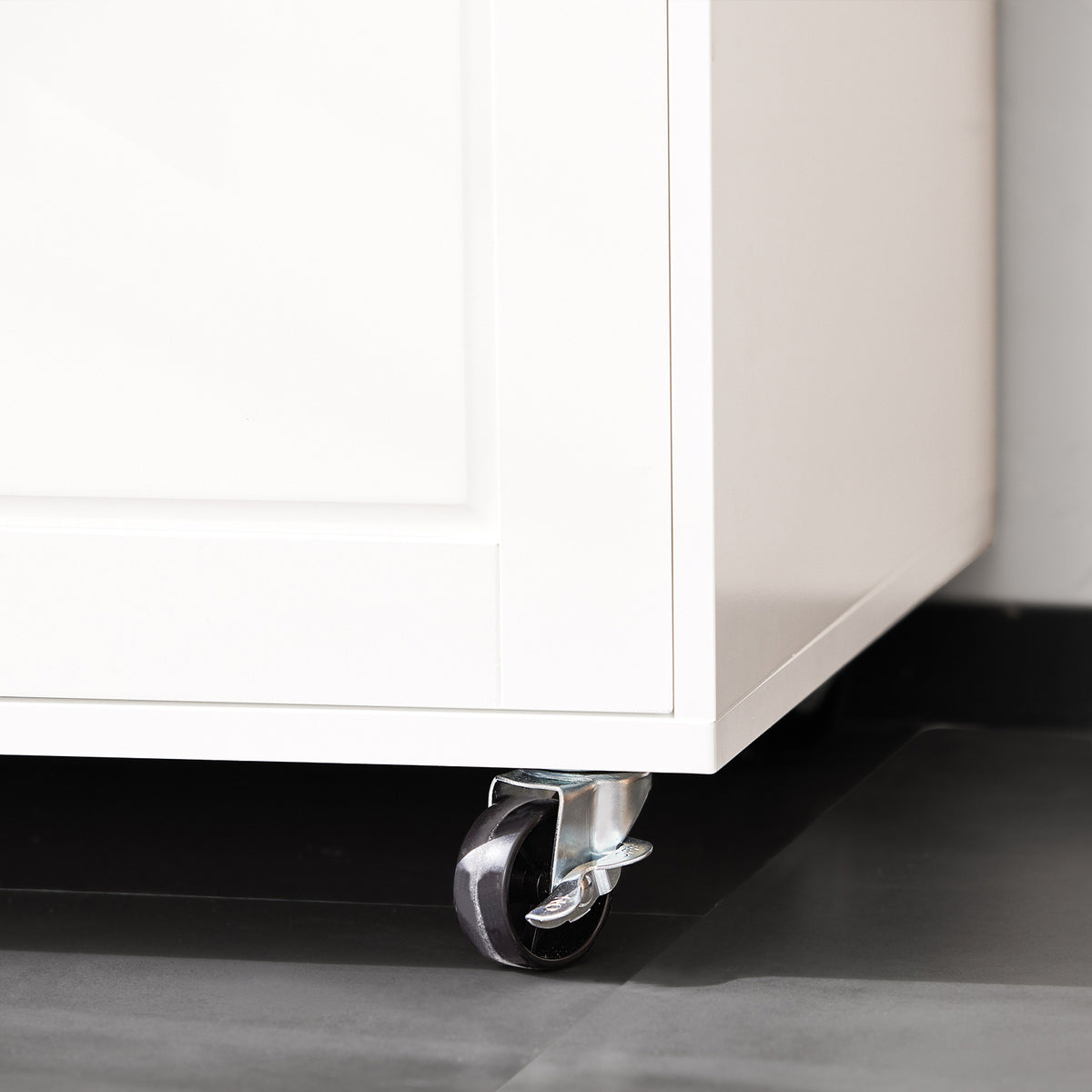 SoBuy FSB78-W, Sideboard Microwave Cabinet Dining Room Cupboard Kitchen Trolley, White