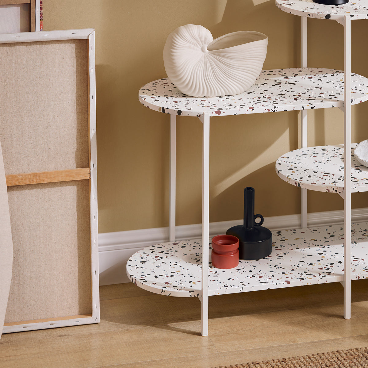 SoBuy FSB89-W, Console Table Hall Table Side Table End Table Living Room Sofa Table, White