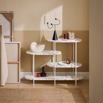 SoBuy FSB89-W, Console Table Hall Table Side Table End Table Living Room Sofa Table, White