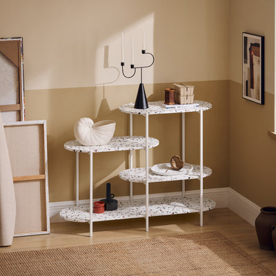 SoBuy FSB89-W, Console Table Hall Table Side Table End Table Living Room Sofa Table, White