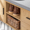 SoBuy FSR148-N, Hallway Shoe Bench Shoe Cabinet Shoe Rack Storage Bench