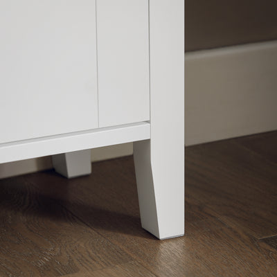 SoBuy FSR152-W, Hallway Shoe Cabinet Shoe Rack Shoe Storage Cupboard Organizer, White
