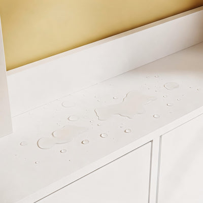 SoBuy FSR232-W, Tall Narrow Shoe Cabinet with 3 Flip Drawers, 8 Shelves & 6 Hooks, White, 83x14x197cm - view 10
