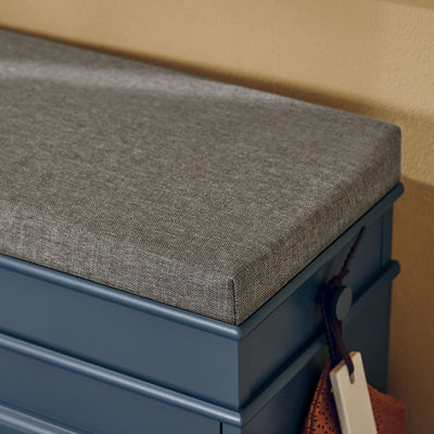 SoBuy Blue Hallway Bench Padded Seat – Comfortable and Durable Upholstery