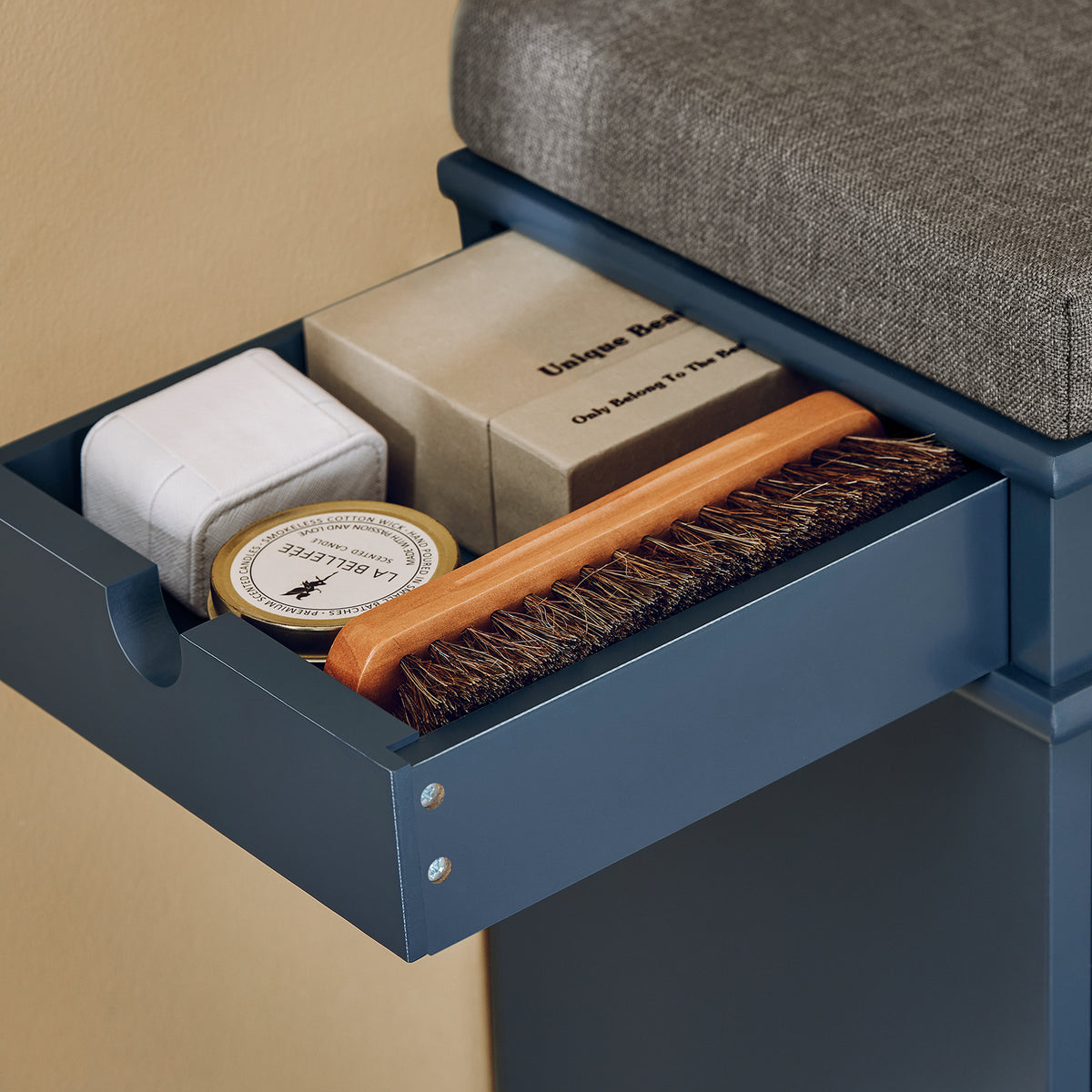 SoBuy FSR82-L-B Flip Drawer Detail – Easy-Access Hidden Shoe Storage