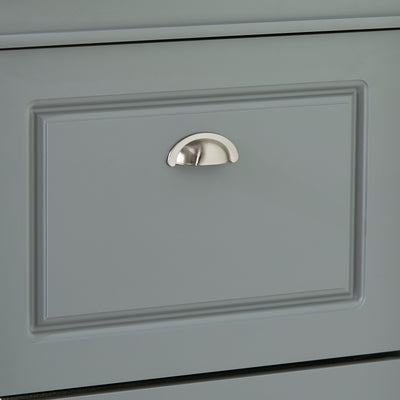 Metal cabinet handles offer reliable durability and a sleek, long-lasting finish.