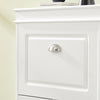 Metal cabinet handles offer reliable durability and a sleek, long-lasting finish.