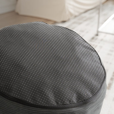 SoBuy FST100-DG, Corduroy Armchair with Footstool, Adjustable Backrest, Dark Gray, 110x125x65cm - view 8