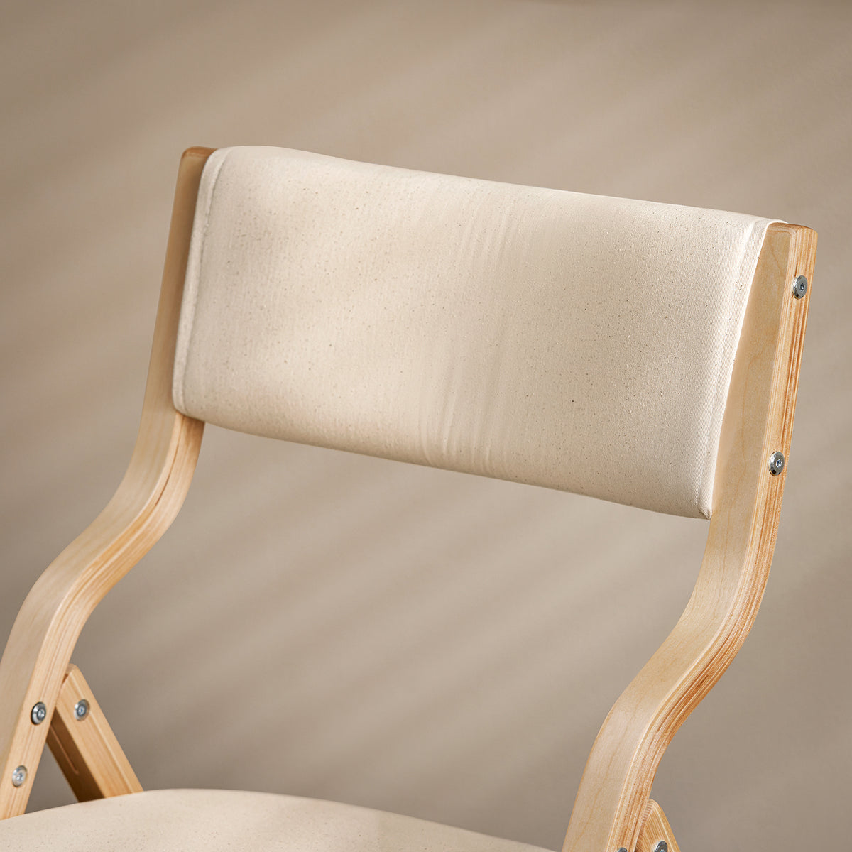 SoBuy FST40-W removable washable fabric seat cover detail – white folding chair easy-clean upholstery