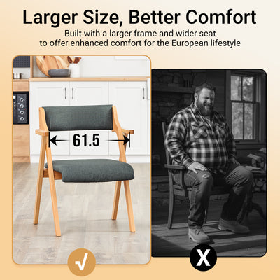 SoBuy FST98-SG foldable chair stable triangular frame – 150kg load capacity