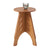 SoBuy HFBT01-K-BR, Round Side Table Coffee Table Sofa Side Table Bedside Table Nightstand in Mortise and Tenon Structure, H48.5 x Φ30.5cm, Brown, Brown