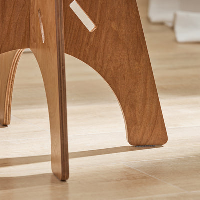 SoBuy HFBT01-K-BR, Round Side Table Coffee Table Sofa Side Table Bedside Table Nightstand in Mortise and Tenon Structure, H48.5 x Φ30.5cm, Brown, Brown
