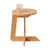 SoBuy HFBT02-K-N, Round Side Table Coffee Table Sofa Side Table Bedside Table Nightstand in Mortise and Tenon Structure, H38 x Φ30cm, Wood