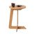 SoBuy HFBT02-N, Round Side Table Coffee Table Sofa Side Table Bedside Table Nightstand in Mortise and Tenon Structure, H51 x Φ36cm, Wood