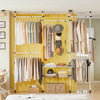 SoBuy KLS04, Adjustable Wardrobe Organiser Clothes Storage Shelf System