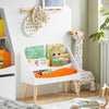 SoBuy KMB63-W, Children Kids Bookcase Book Shelf Toy Shelf Storage Display Shelf Organizer