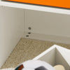 SoBuy KMB73-W, Children Kids Storage Bench with Mobile Storage Chest, Toy Box Cabinet
