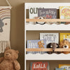 SoBuy KMB77-W, Children Kids Bookcase Book Shelf Wall Shelf 3 Tiers Storage Shelf Rack