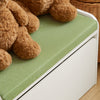 SoBuy KMB80-W, Children Kids Storage Bench with Mobile Storage Chest, Toy Chest Toy Box Storage Cabinet