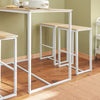 SoBuy OGT15-WN, Bar Set-1 Bar Table and 4 Stools, Home Kitchen Furniture Dining Set