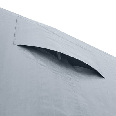 Pre-sale SoBuy SDA12-SIL, Outdoor Waterproof Bike Storage Cover, Robust replacement tarp for SoBuy KLS11-L, Silver, 159x219x165cm