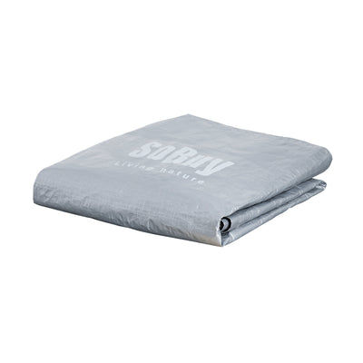 Pre-sale SoBuy SDA12-SIL, Outdoor Waterproof Bike Storage Cover, Robust replacement tarp for SoBuy KLS11-L, Silver, 159x219x165cm