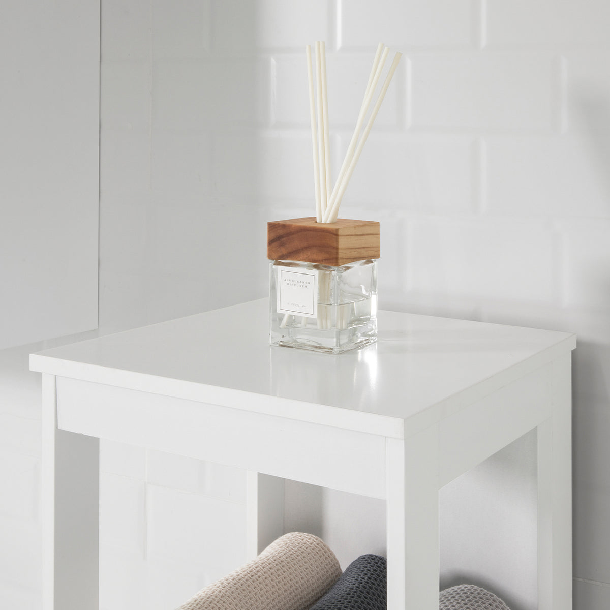 SoBuy BZR14-W, White 5 Tiers Bathroom Shelf Bathroom Storage Shelf Cabinet Unit, White