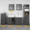 SoBuy BZR38-DG, Under Sink Cabinet Bathroom Storage Cabinet Bathroom Vanity Unit