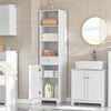 SoBuy BZR17-W, Bathroom Storage Cabinet Unit with 3 Shelves 1 Drawer 1 Cabinet
