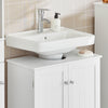 SoBuy BZR18-II-W, Under Sink Cabinet Bathroom Vanity Unit, Suitable for Pedestal Sinks