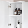 SoBuy BZR91-W, Bathroom Tall Cabinet Tall Cupboard Bathroom Cabinet Storage Cabinet