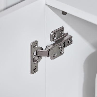 SoBuy BZR92-W, Under Sink Cabinet Bathroom Vanity Unit Bathroom Storage Cabinet, White